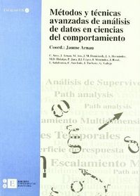 Métodos y técnicas avanzadas de análisis de datos en ciencias del comportamiento, de Arnau i Gras | portada del libro