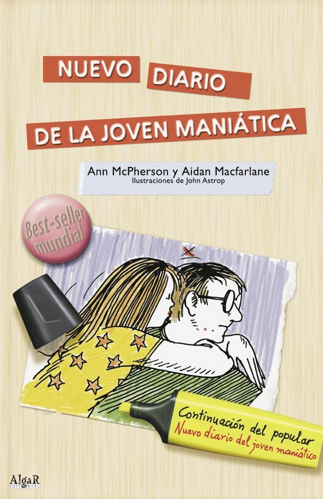 Nuevo Diario de la Joven Maniática, de MacFarlane | portada del libro