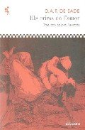 CRIMS DE L'AMOR, de MARQUÉS DE SADE | portada del libro