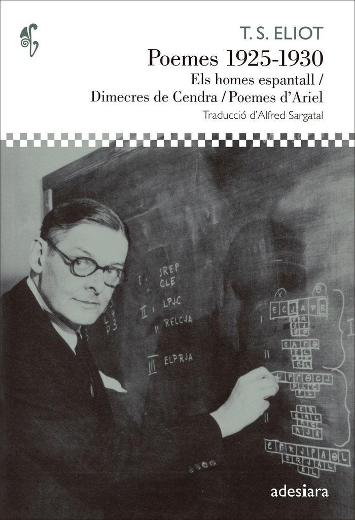 Poemes 1925-1930, de Eliot, T.S. | portada del libro