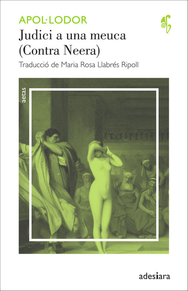 Judici a una meuca, de Apol·lodor | portada del libro