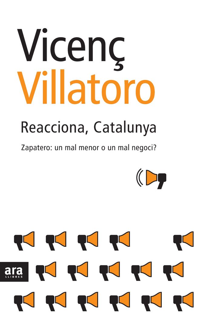 Reacciona, Catalunya, de Villatoro Lamolla | portada del libro