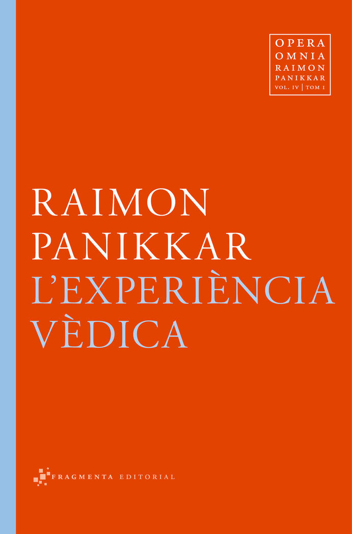 L'experiència vèdica, de Panikkar Alemany, Raimon | portada del libro