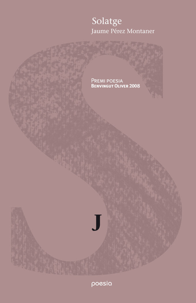 Solatge, de Pérez Montaner, Jaume | portada del libro