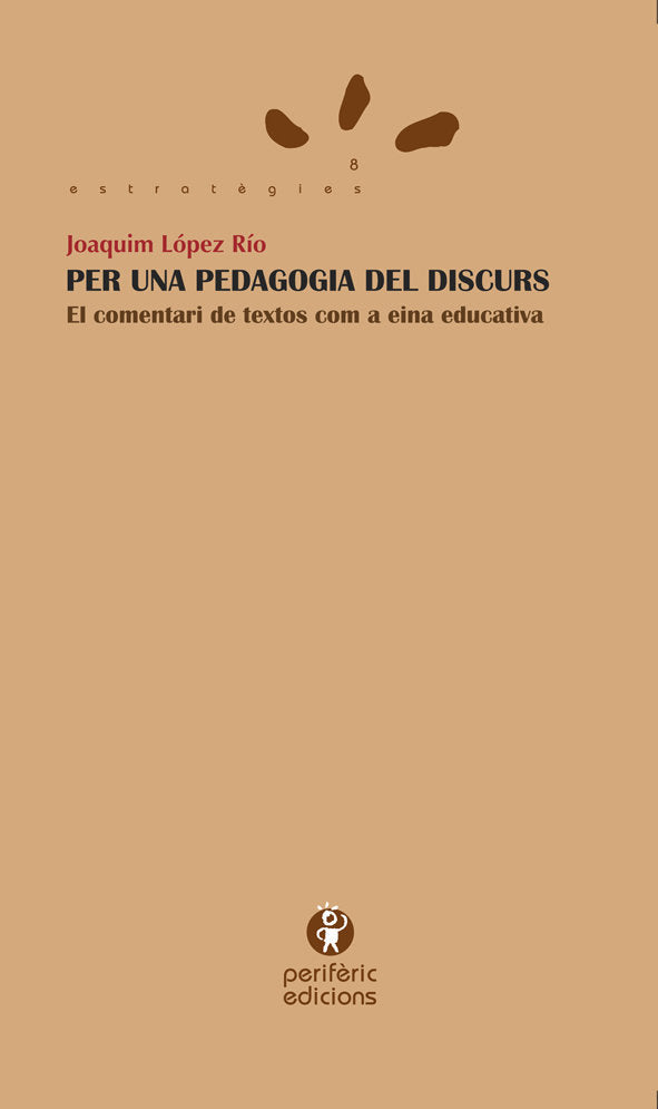Per una pedagogia del discurs, de López Río | portada del libro