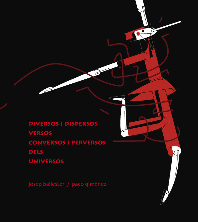Diversos i dispersos versos conversos i perversos dels universos, de Ballester | portada del libro