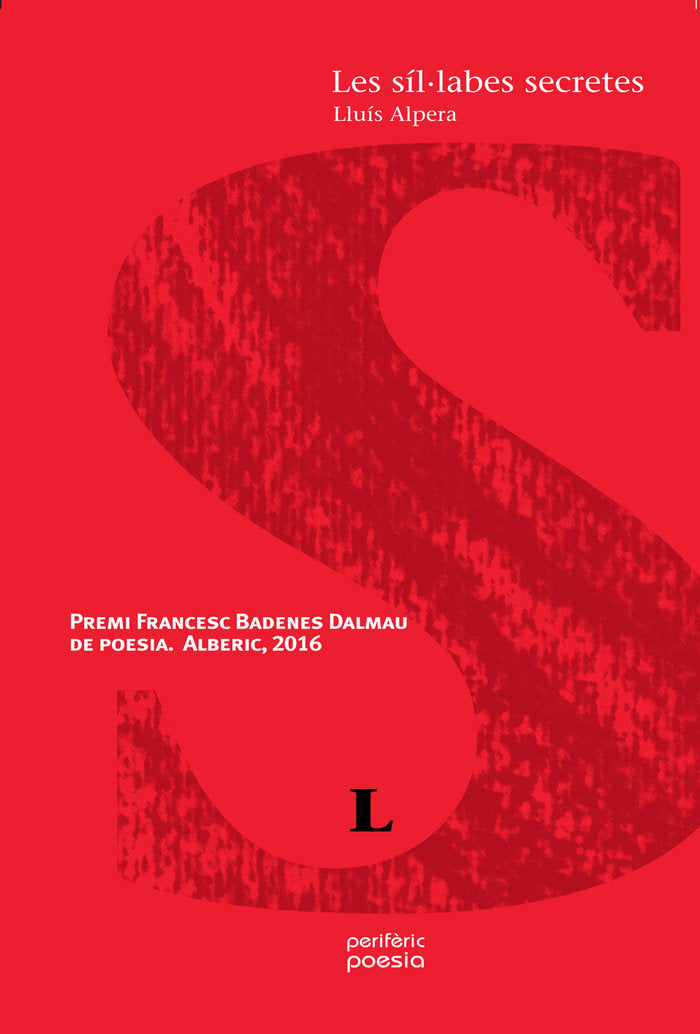 LES SILLABES SECRETES, de ALPERA, LLUIS | portada del libro