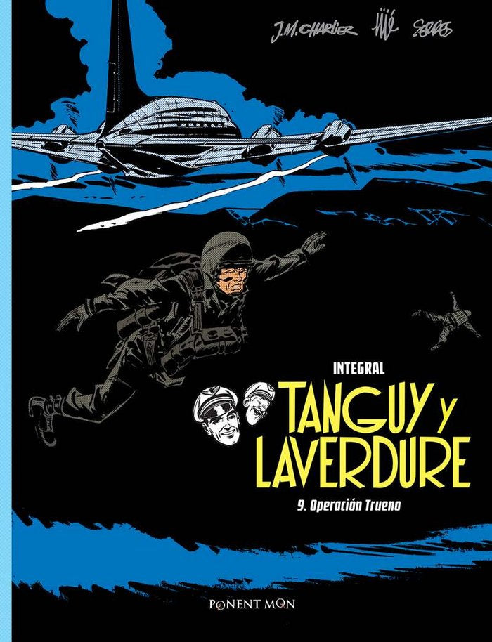 Tanguy y Laverdure integral 9, de JIJE | portada del libro