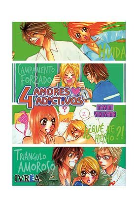 4 AMORES ADICTIVOS, de YOKOYAMA, MAYUMI | portada del libro
