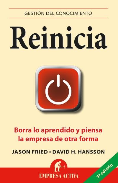 Reinicia, de Fried | portada del libro