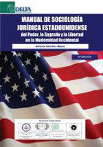 Manual de sociología jurídica estadounidense, de Sánchez-Bayón, Antonio | portada del libro
