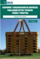 Economía y organización de empresas para arquitectos técnicos, de Sebastián Truyols Mateu | portada del libro