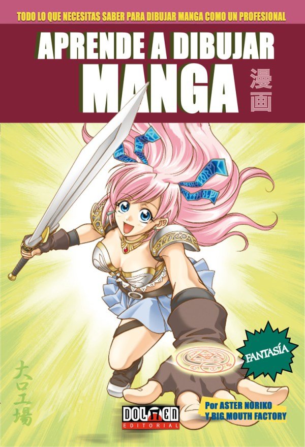 Aprende a dibujar manga 3, Fantas¡a, de ATER, NORIKO | portada del libro