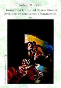 Thongor en la ciudad de los dioses, de Robert E. Howard | portada del libro