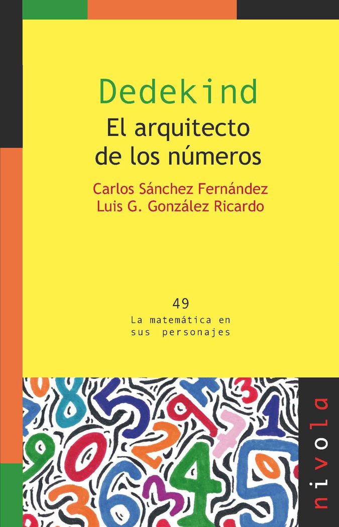 DEDEKIND. El arquitecto de los números, de Sánchez Fernández, Carlos | portada del libro