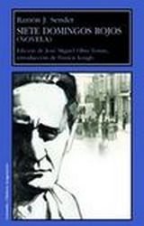 Siete Domingos Rojos, de Sender, Ramón J. | portada del libro