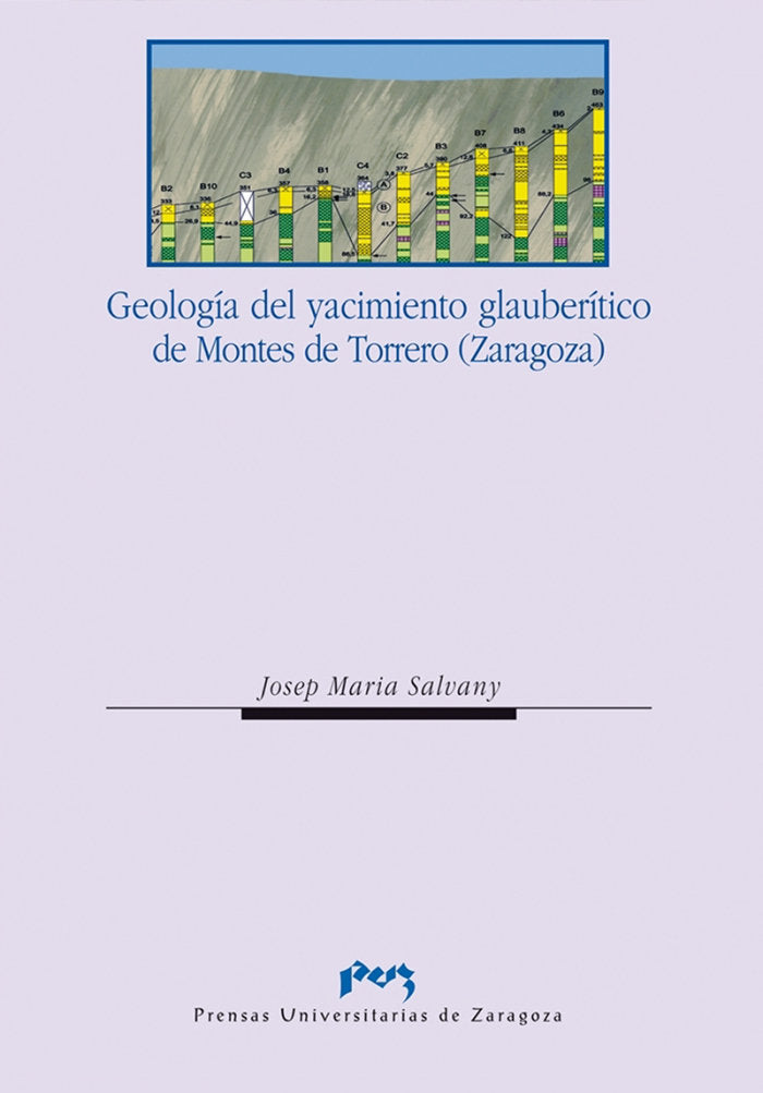 Geología del yacimiento glauberítico de Montes de Torrero (Zaragoza), de Salvany Duran | portada del libro