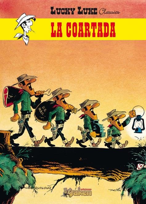 Lucky Luke. La coartada, de Morris | portada del libro