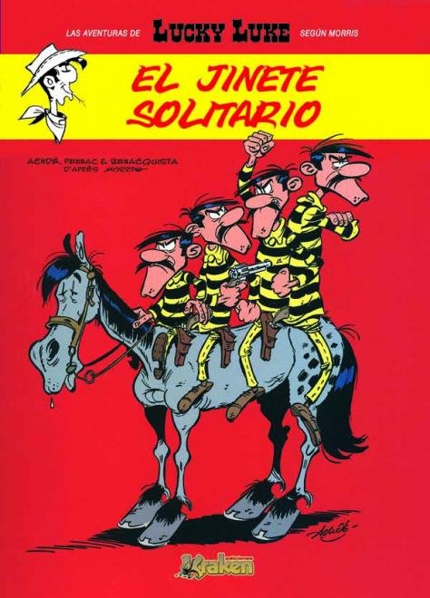 Lucky Luke. El jinete solitario, de Darmenton, Hervé | portada del libro