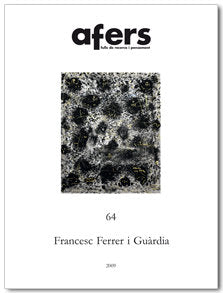 FRANCESC FERRER I GUARDIA, de RIBA, JORDI | portada del libro