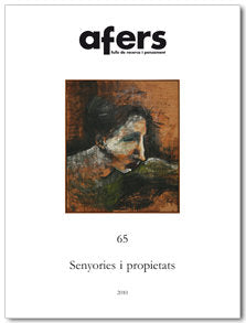 SENYORIES I PROPIETAT, de MOLL, ISABEL | portada del libro