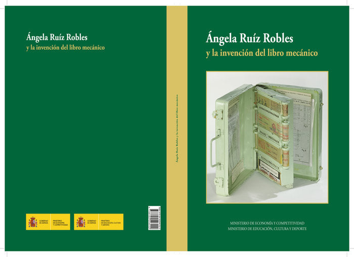 ANGELA RUIZ ROBLES Y LA INVENCION DEL LIBRO MECANICO | portada del libro