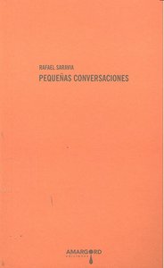 Pequeñas conversaciones, de Saravia | portada del libro