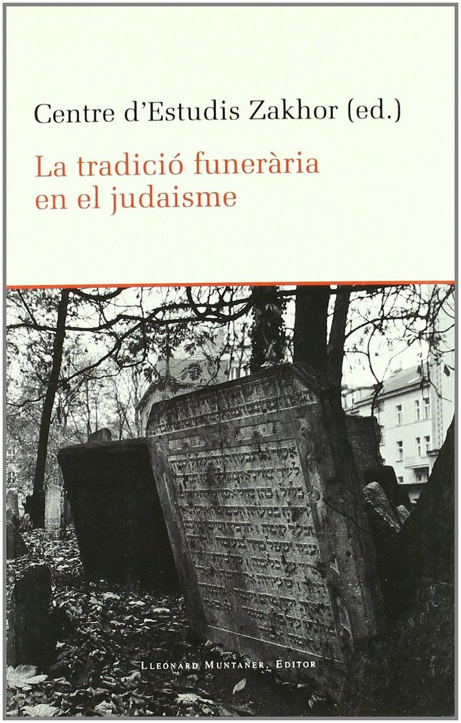 La tradición funerària en el judaisme, de Levy | portada del libro