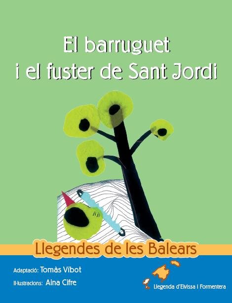 El barruguet i el fuster de Sant Jordi, de Ansnimo | portada del libro