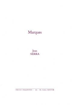 Marques, de Serra, Jean | portada del libro