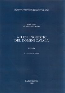 Atles lingüístic del domini català. Volum IV, de Veny, Joan | portada del libro