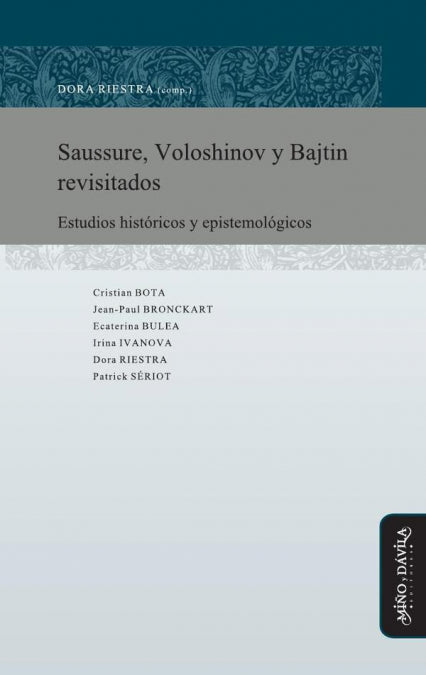 SAUSSURE, VOLOSHINOV Y BAJTIN REVISITADOS, de VV.AA. | portada del libro