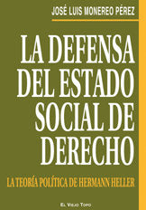 La defensa del Estado social de Derecho, de Monereo Pérez, José Luis | portada del libro