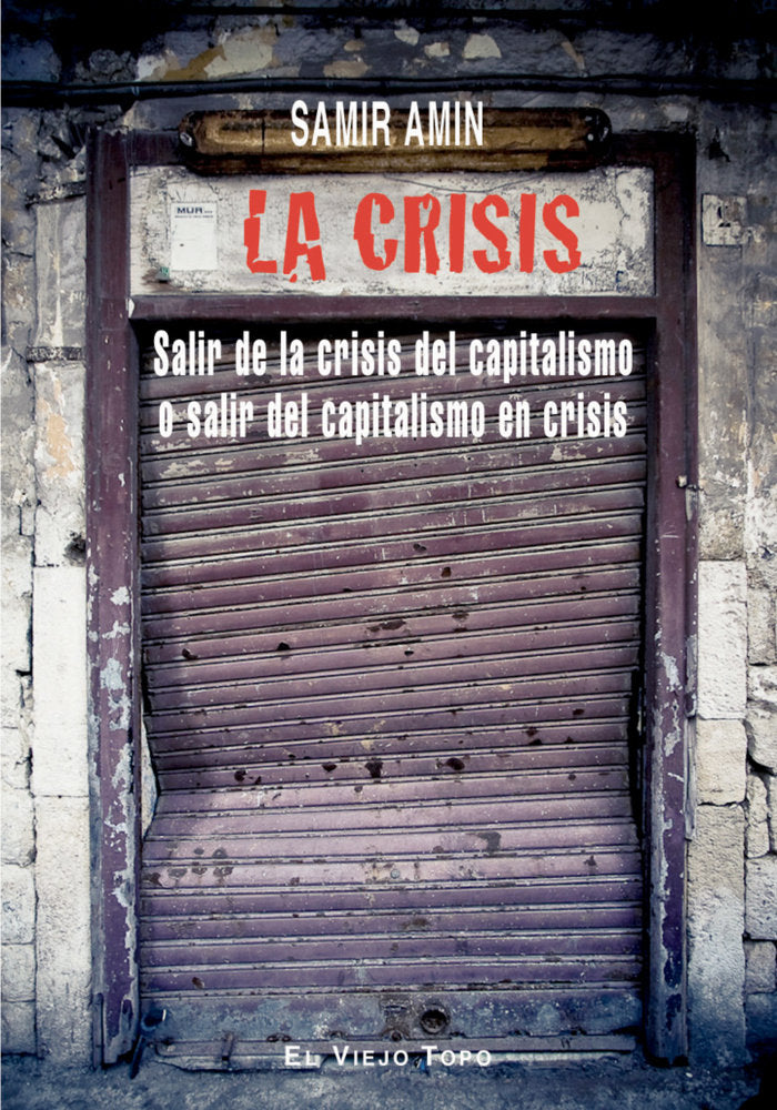 La crisis, de Amin, Samir | portada del libro