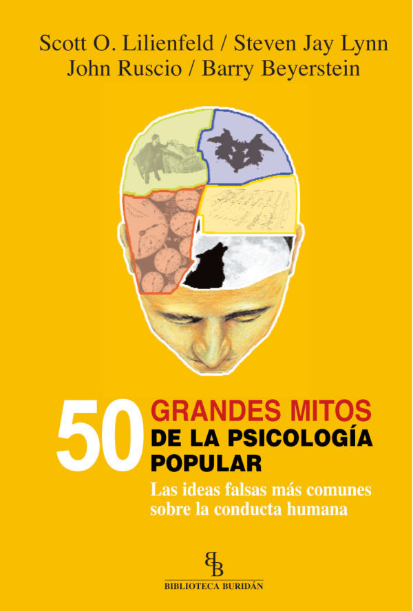 50 grandes mitos de la psicología popular, de Varios autores | portada del libro