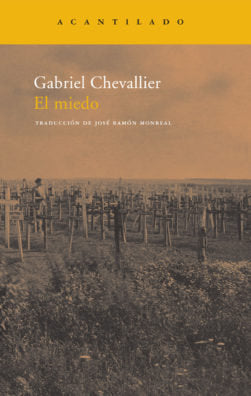 El miedo, de Chevallier, Gabriel | portada del libro