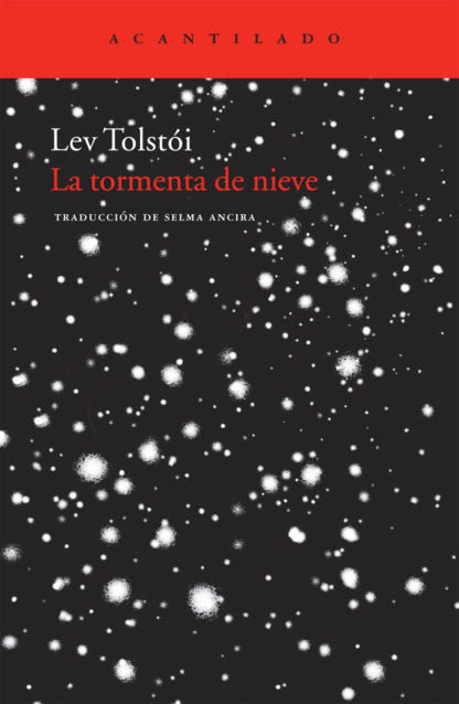 La tormenta de nieve, de Tolstói, Lev | portada del libro