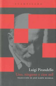 Uno, ninguno y cien mil, de Pirandello | portada del libro