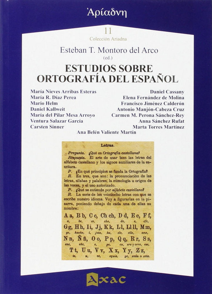 ESTUDIOS SOBRE ORTOGRAFIA DEL ESPAÑOL, de VV.AA. | portada del libro