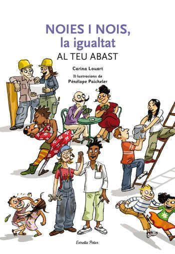 Noies i nois. La igualtat al teu abast, de Louart | portada del libro