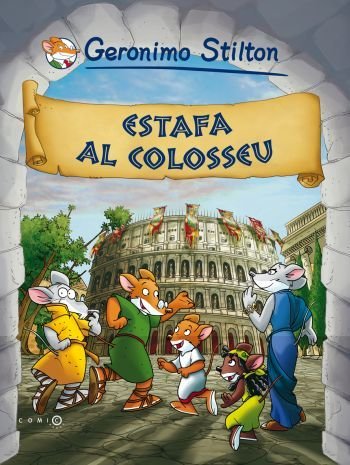 Estafa al Colosseu, de Stilton | portada del libro