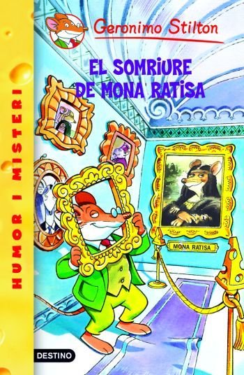 7- El somriure de Mona Ratisa, de Stilton | portada del libro