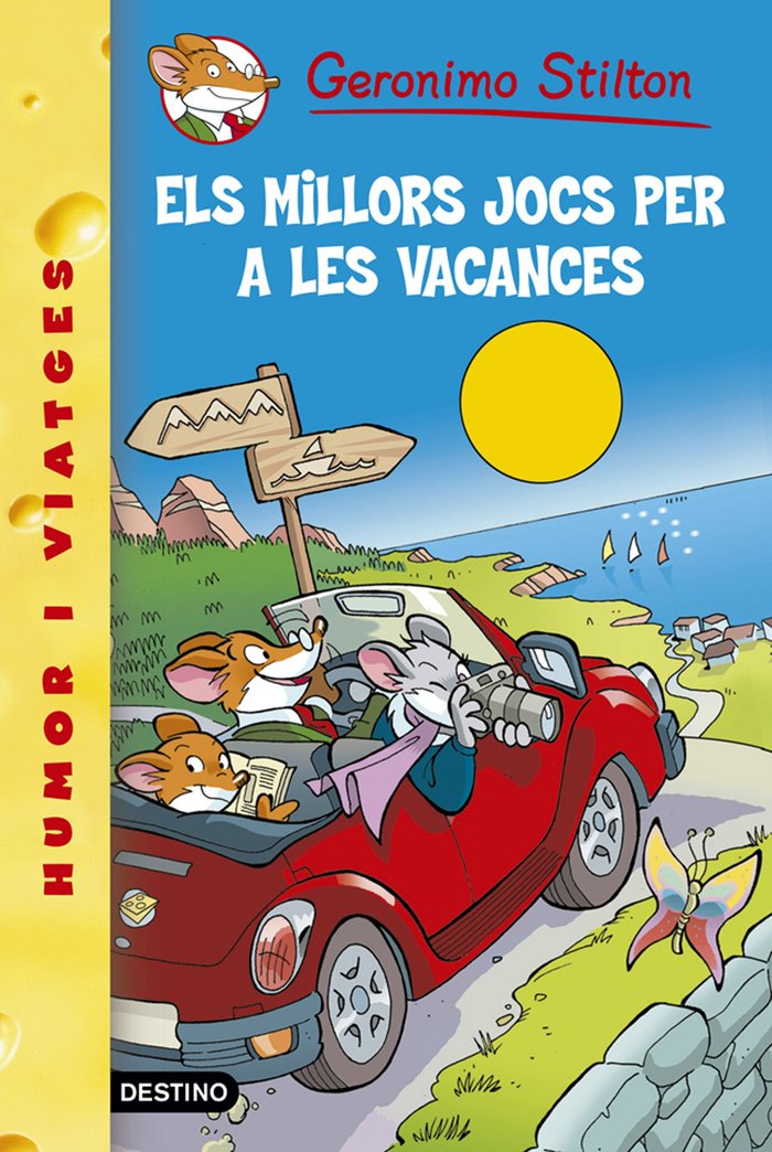 28- Els millors jocs per a les vacances, de Stilton, Geronimo | portada del libro