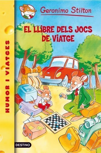 34- El llibre dels jocs de viatge, de Stilton | portada del libro