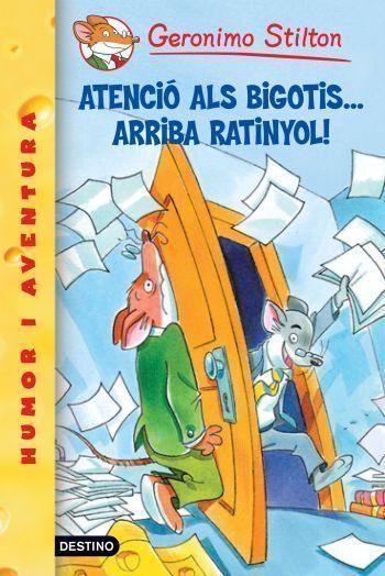 15- Atenció als bigotis... arriba Ratinyol!, de Stilton, Geronimo | portada del libro