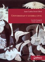 Universidad y Guerra Civil, de Juan Carlos Ferré Olivé | portada del libro