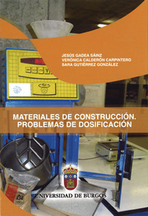 Materiales de construcción: problemas de dosificación, de Gadea Sáinz, Jesús | portada del libro