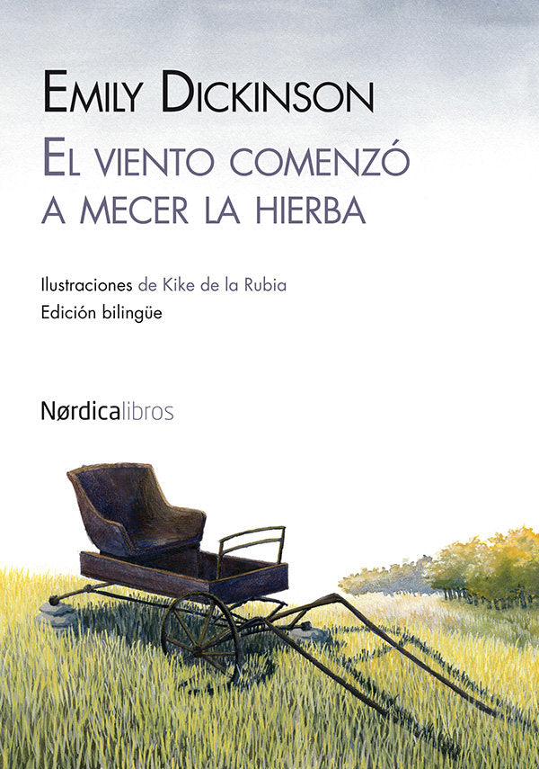El viento comenzó a mecer la hierba, de Dickinson, Emily | portada del libro