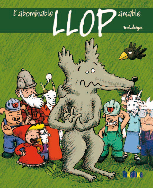 L'abominable llop amable, de Benlebègue | portada del libro