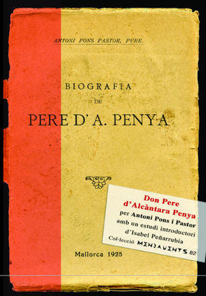 Don Pere d'Alcàntara Penya, de Pons Pastor, Antoni | portada del libro